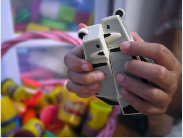 小熊拼圖3D打印模型