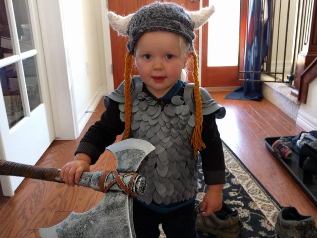 瓦爾哈拉戰(zhàn)士3D打印模型