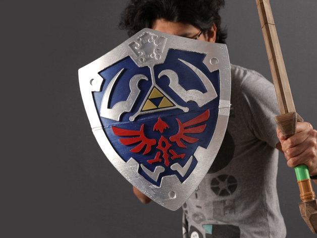 海拉爾盾3D打印模型