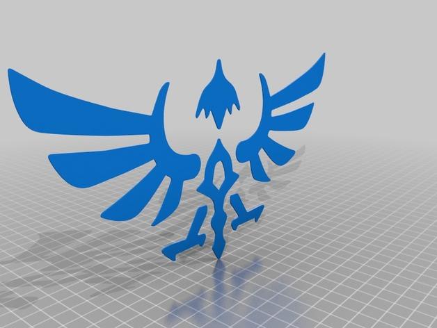 海拉爾盾3D打印模型