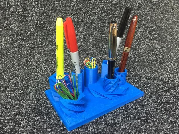 別致的筆筒3D打印模型