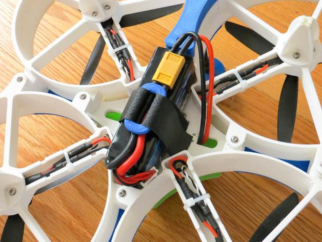 四軸飛行器3D打印模型