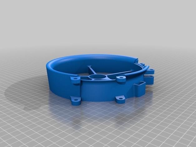 四軸飛行器3D打印模型