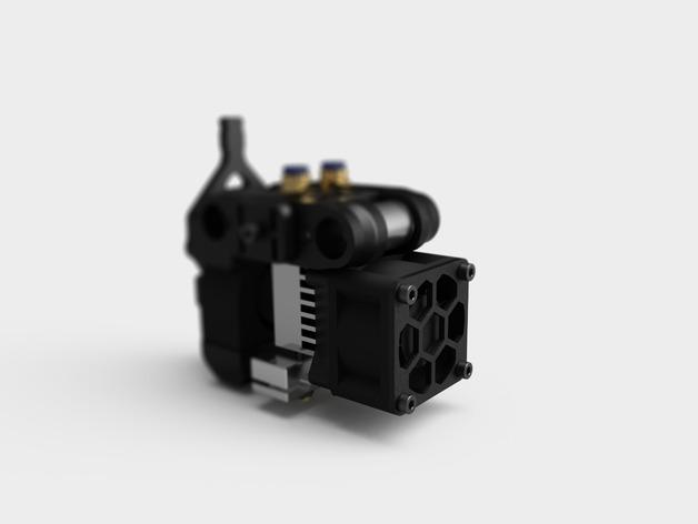 風(fēng)扇適配器3D打印模型