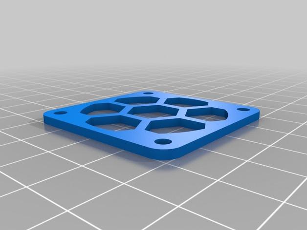 風(fēng)扇適配器3D打印模型