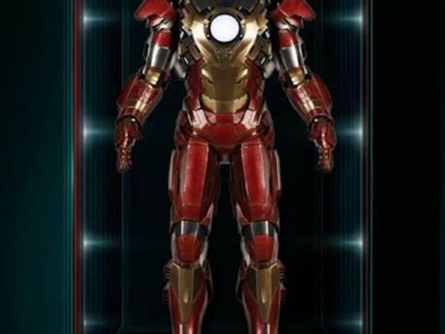 萬(wàn)人迷鋼鐵俠3D打印模型