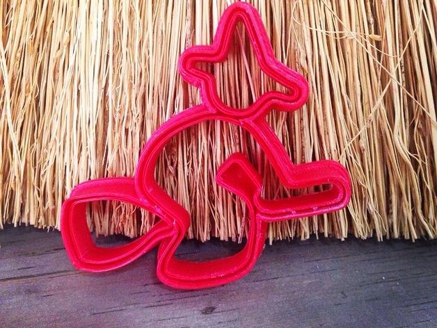 貓餅干模具3D打印模型