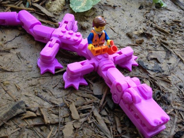 鱷魚玩具3D打印模型