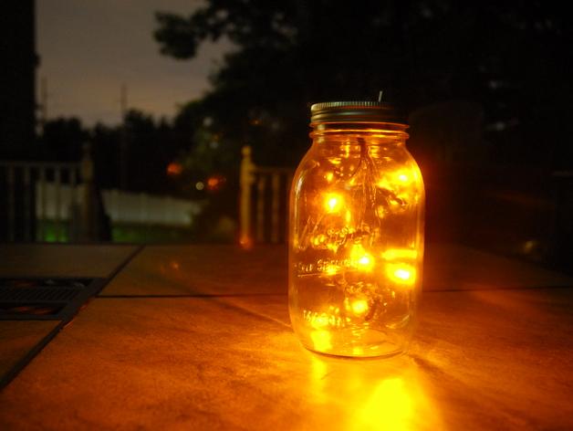 螢火蟲的罐子3D打印模型