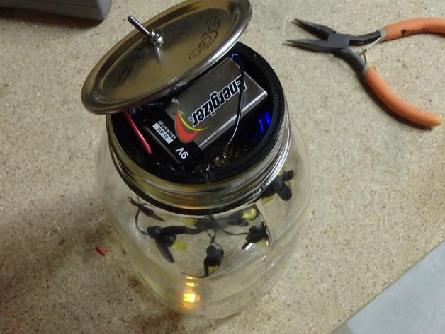 螢火蟲(chóng)的罐子3D打印模型