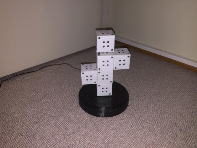 骰子燈3D打印模型