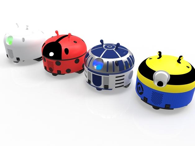 卡通機器人3D打印模型