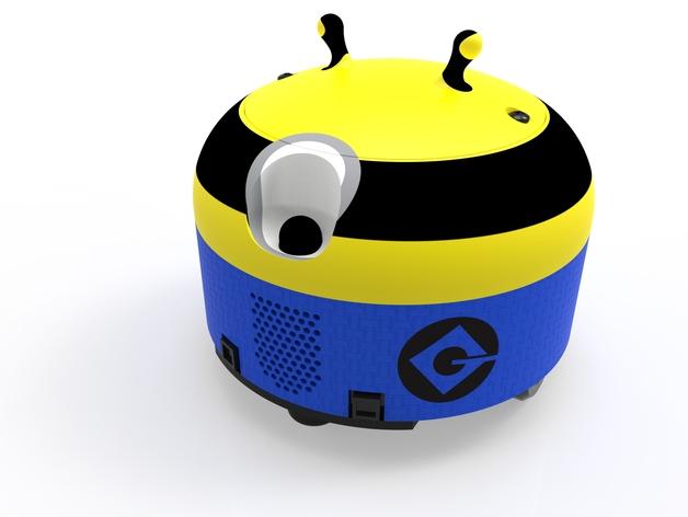 卡通機器人3D打印模型