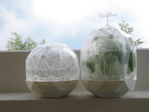 迷你溫室大棚3D打印模型