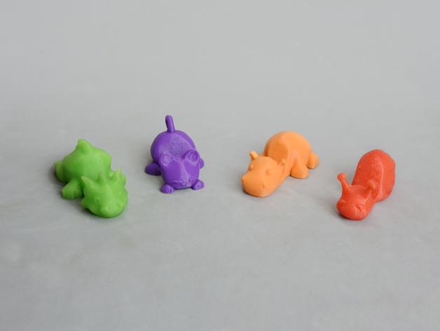 多功能鑰匙扣3D打印模型