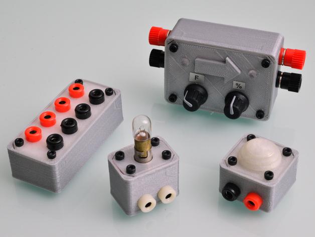 參數(shù)化和可定制的項目附件3D打印模型