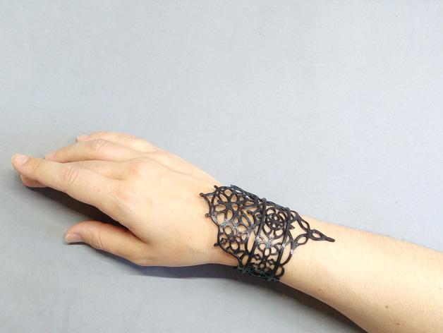 哥特式手鐲3D打印模型