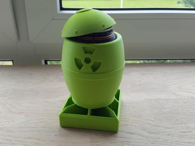 彈射罐3D打印模型