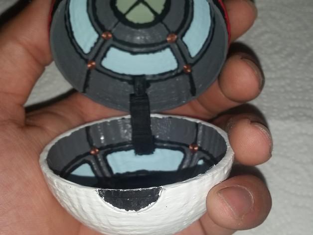 Pokemon GO 任天堂 口袋妖怪 寵物小精靈 神奇寶貝精靈球3D打印模型