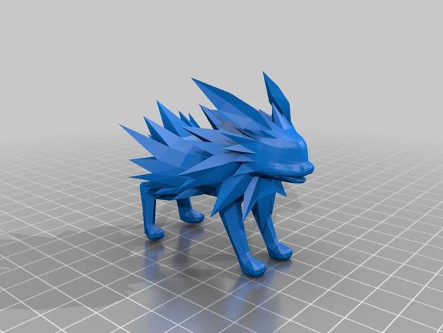 Pokemon GO 任天堂 口袋妖怪 寵物小精靈 神奇寶貝雷精靈3D打印模型