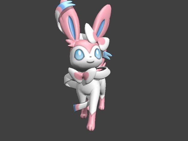 Pokemon GO 任天堂 口袋妖怪 寵物小精靈 神奇寶貝仙子精靈3D打印模型