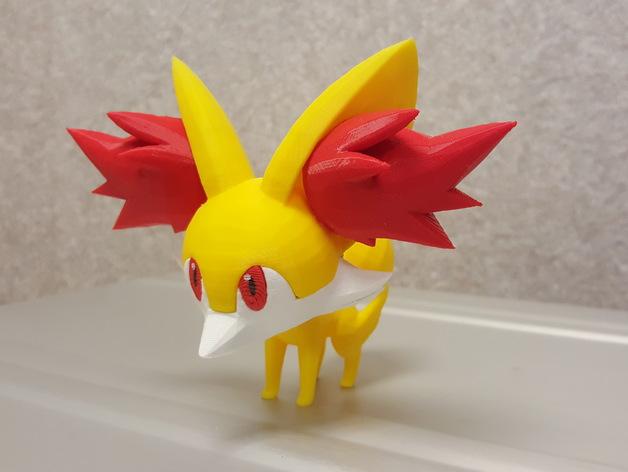 Pokemon GO 任天堂 口袋妖怪 寵物小精靈 神奇寶貝小火狐3D打印模型