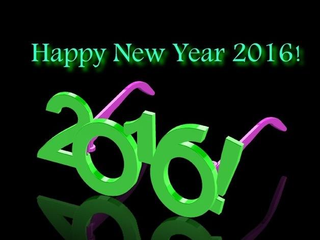 2016年度造型眼鏡3D打印模型