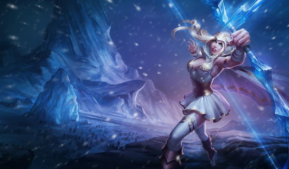 英雄聯(lián)盟LOL寒冰射手艾希3D打印模型