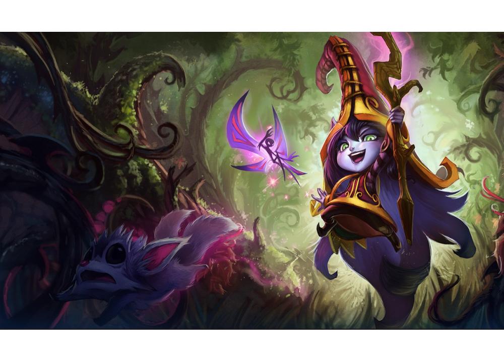 英雄聯(lián)盟LOL 仙靈女巫-璐璐3D打印模型