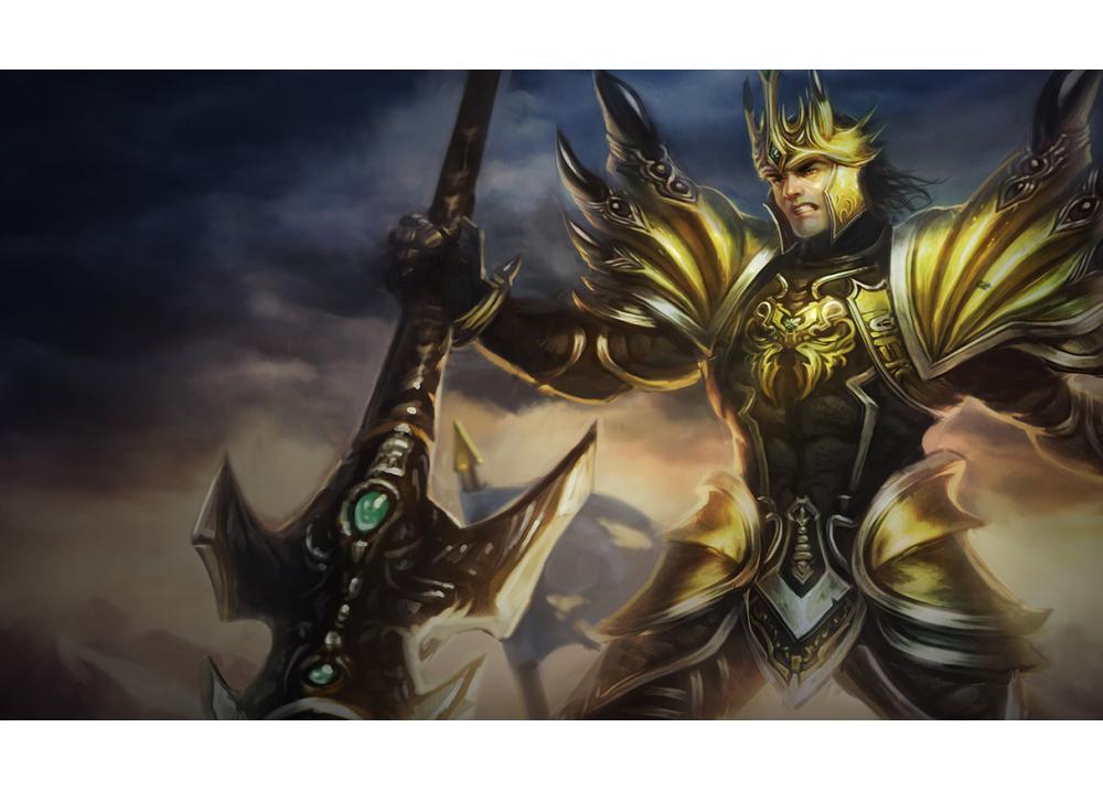 英雄聯(lián)盟LOL 德瑪西亞皇子-嘉文四世3D打印模型