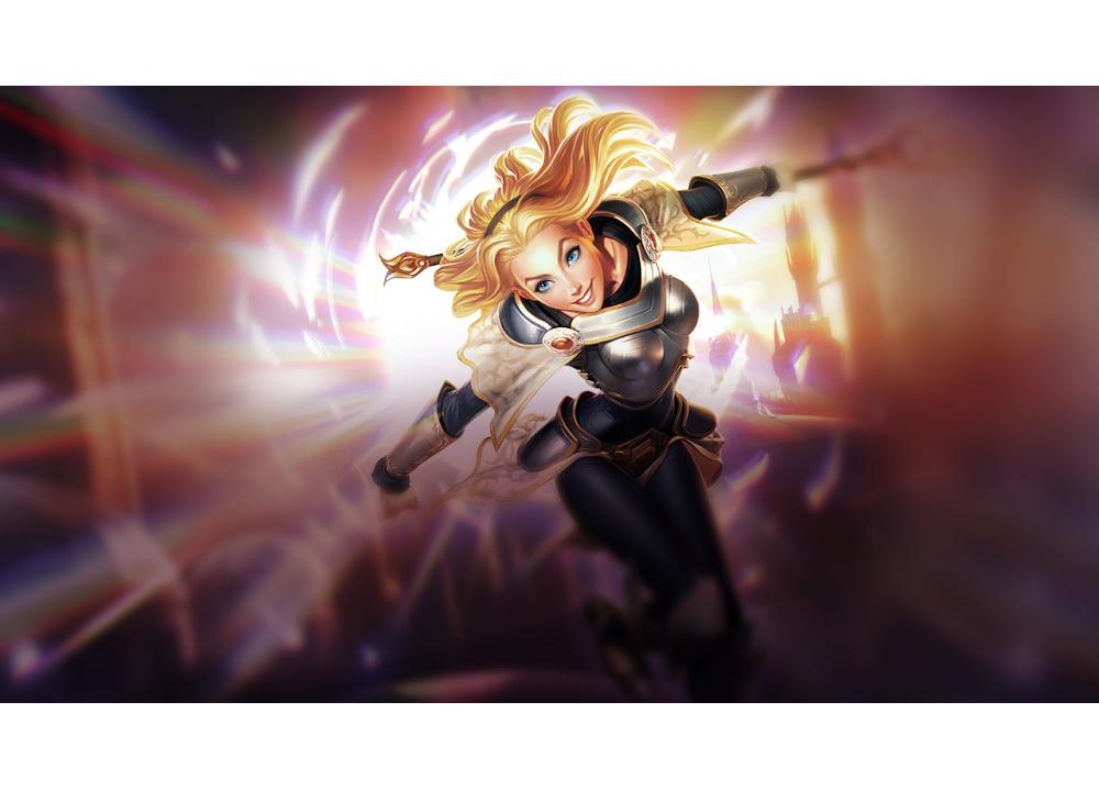 英雄聯(lián)盟LOL 光輝女郎-拉克絲3D打印模型