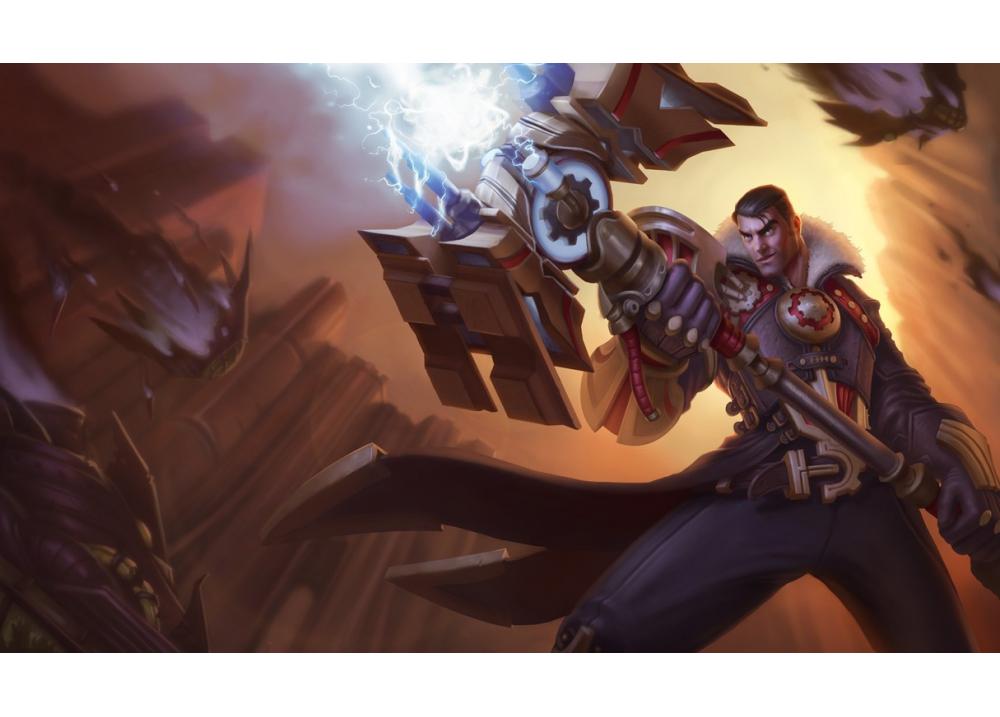 英雄聯(lián)盟LOL 杰斯3D打印模型