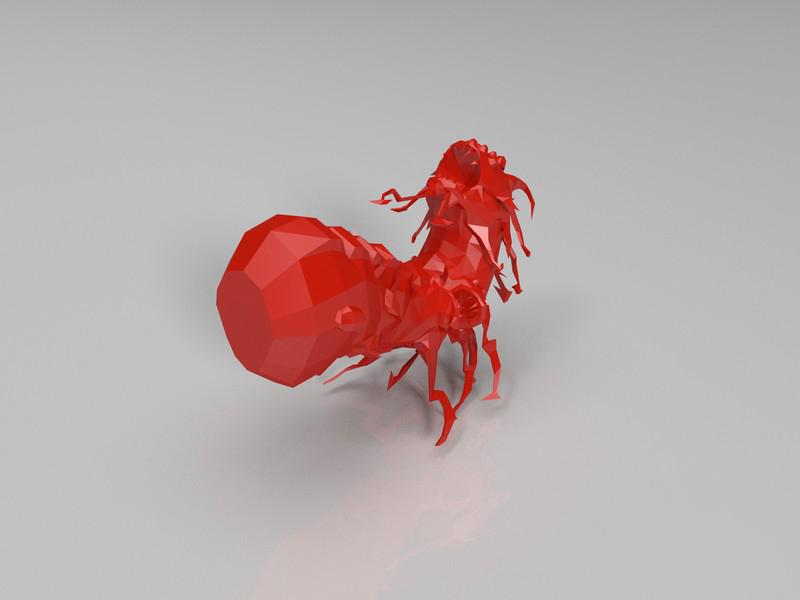 英雄聯(lián)盟LOL 舊大龍3D打印模型