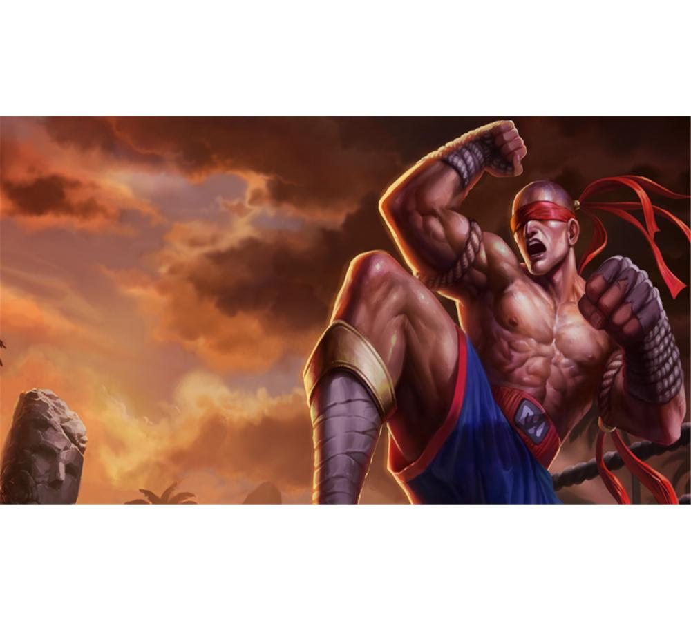 英雄聯(lián)盟LOL 盲僧3D打印模型