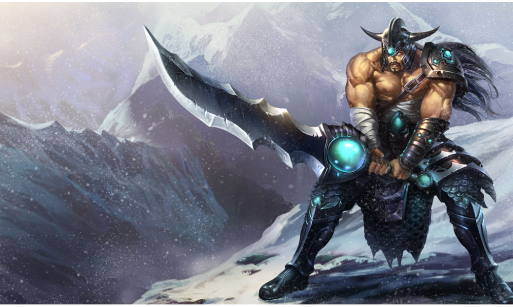 英雄聯(lián)盟LOL 泰達米爾劍3D打印模型