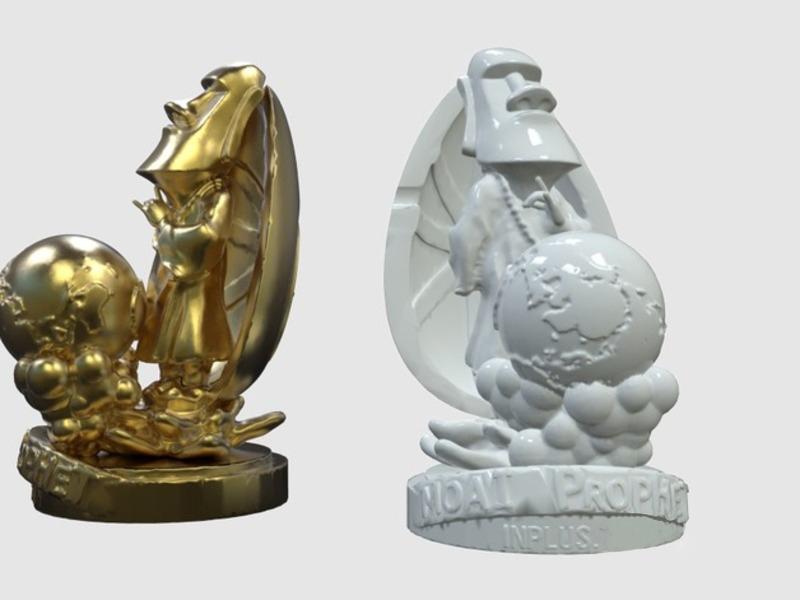 地球儀3D打印模型