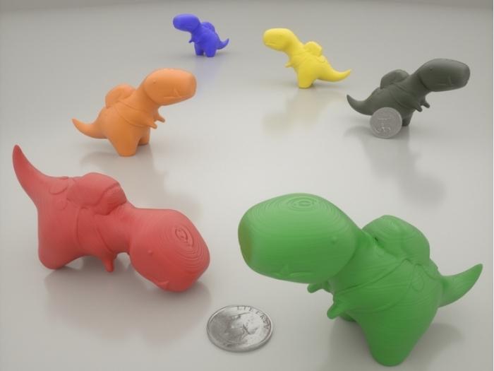 背書包的小龍3D打印模型