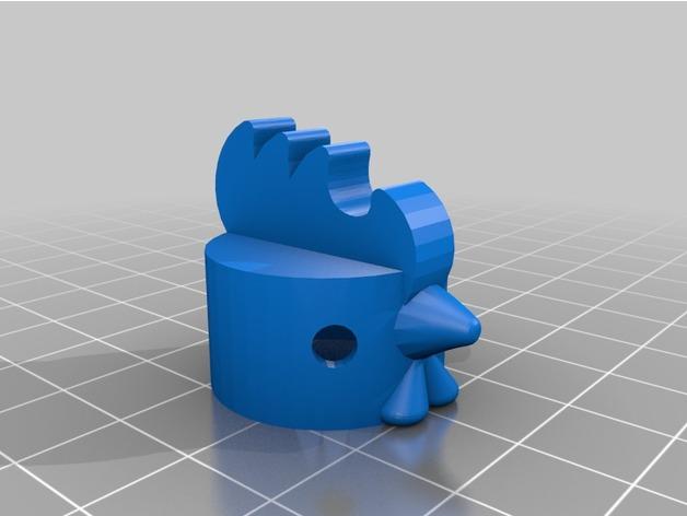 金雞紅酒瓶塞3D打印模型