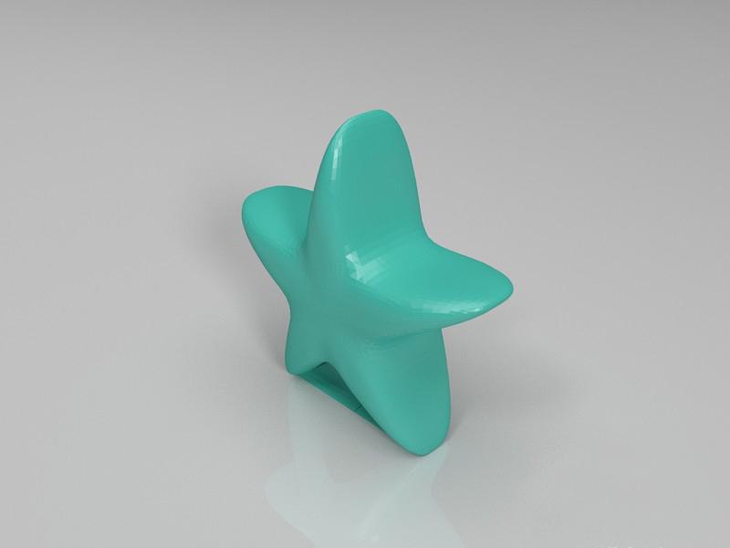 唯美圣誕樹3D打印模型