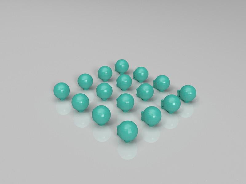 唯美圣誕樹3D打印模型