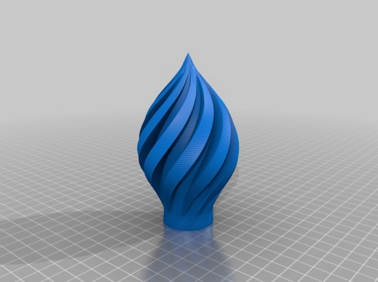 圣誕裝飾彩燈燈罩3D打印模型