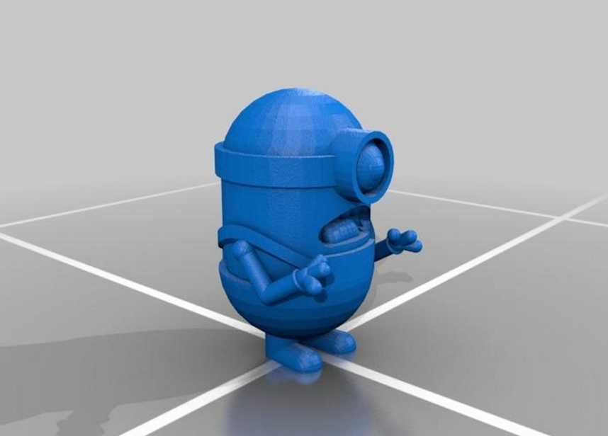 卑鄙的我 小黃人3D打印手辦模型3D打印模型