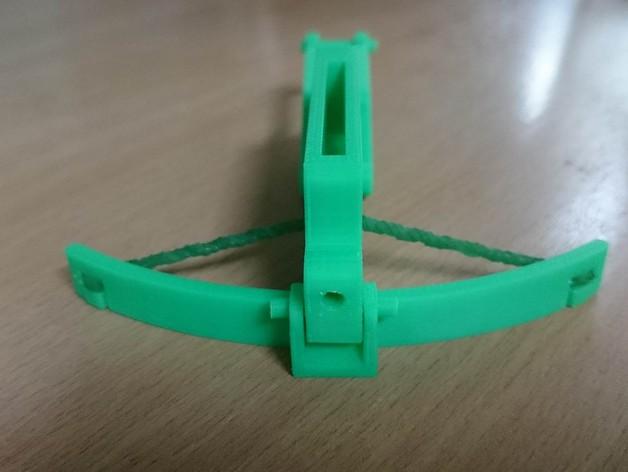 迷你連發(fā)弩 3D打印小弓箭3D打印模型