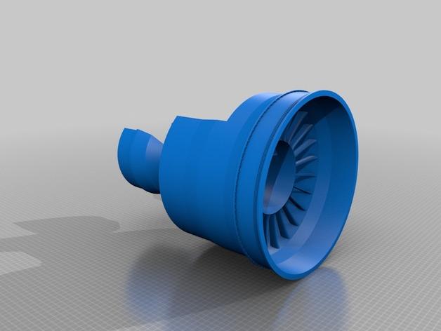 3D打印渦輪發(fā)動(dòng)機(jī) 機(jī)械引擎3D打印模型