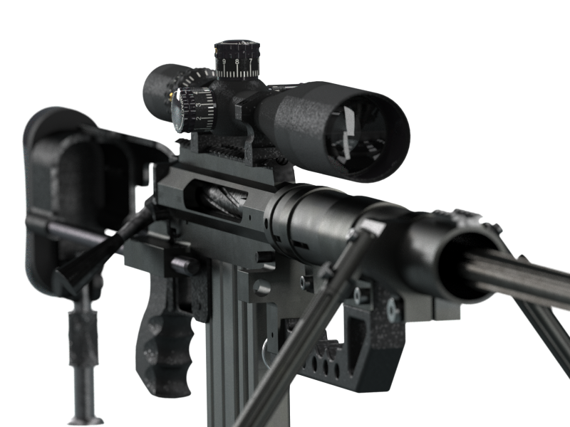 狙擊槍3D打印模型