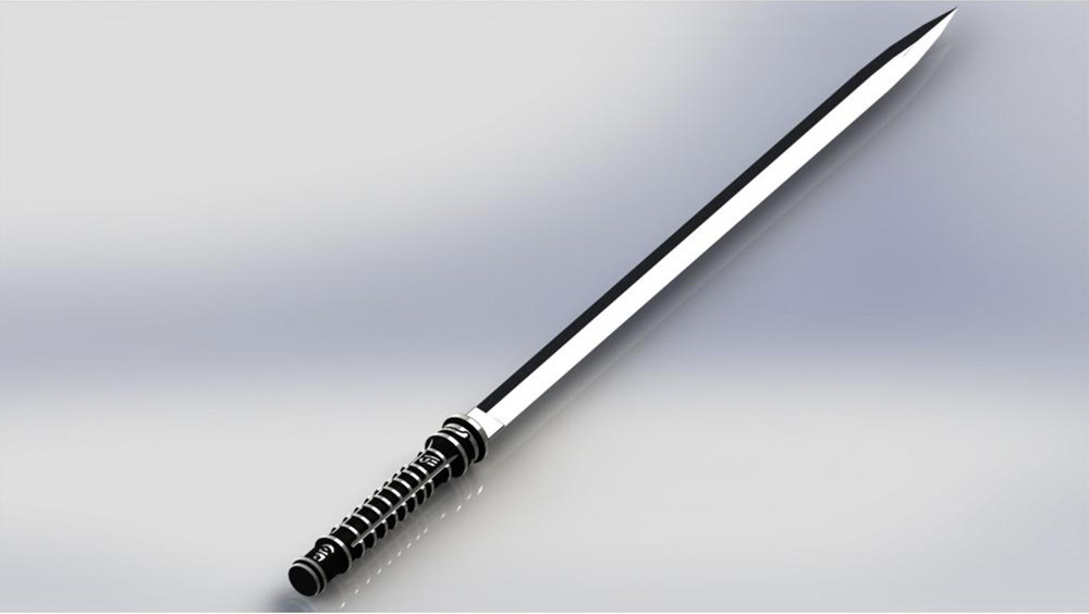 Fate 刀劍神域 刃劍 模具設計3D打印模型