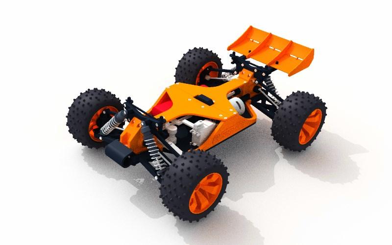3D打印裝甲賽車(chē) 玩具賽車(chē)3D打印模型