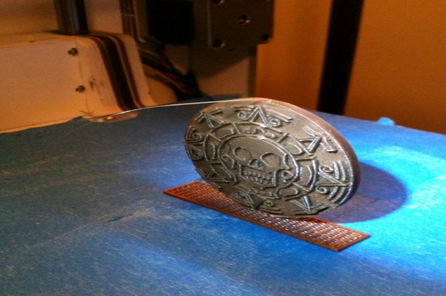 3D打印加勒比海盜硬幣模型 cosplay道具3D打印模型