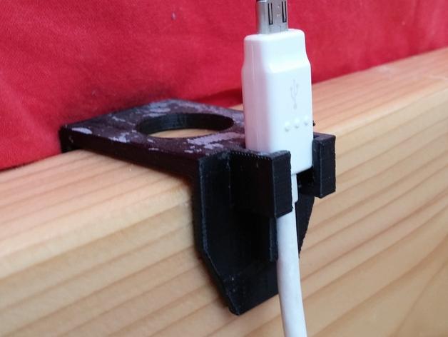 3D打印手機充電線支架3D打印模型