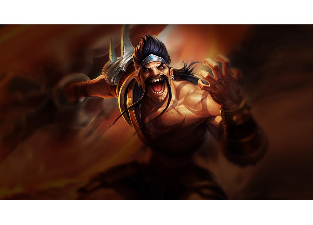 LOL 英雄聯(lián)盟 德萊文3D打印模型